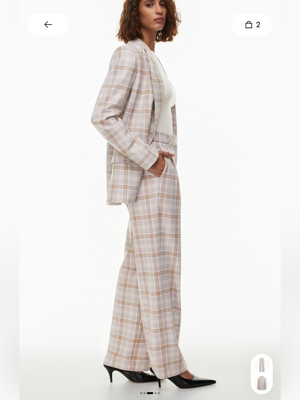 ARITZIA Wilfred The Effortless Pants - Picture 1 of 7